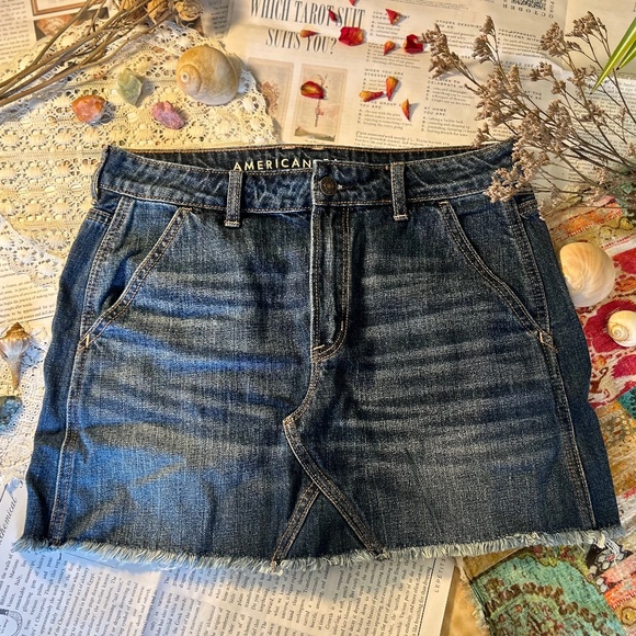 American Eagle denim mini skirt - Picture 1 of 5